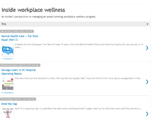 Tablet Screenshot of insideworkplacewellness.com